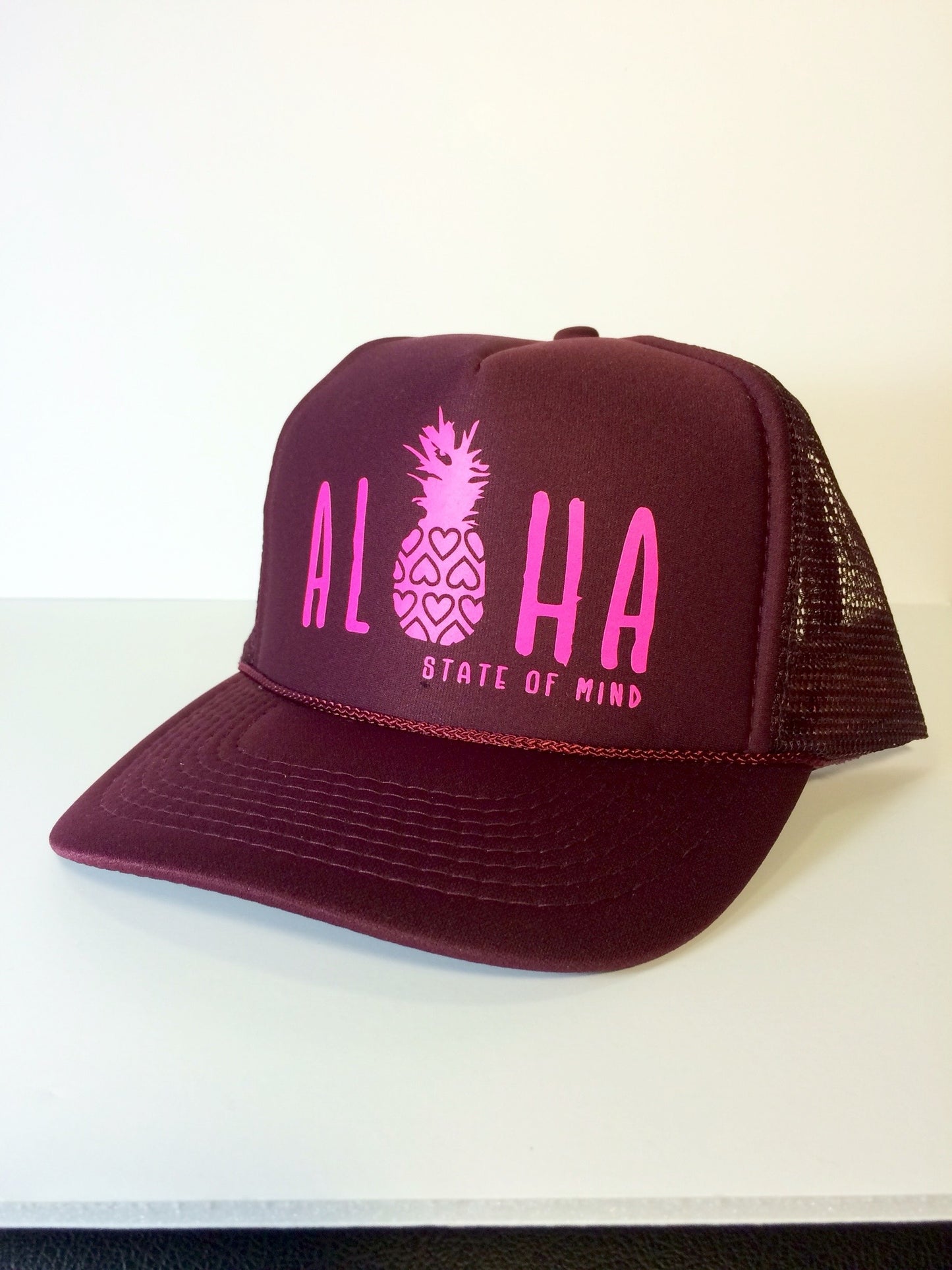 Aloha Hearts & Pineapple Trucker