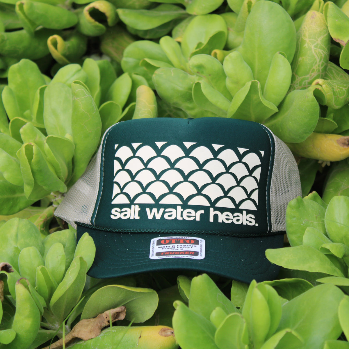 Ehukai Salt Water Heals Trucker Hat