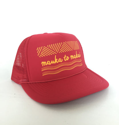 Mauka to Makai Trucker Hat